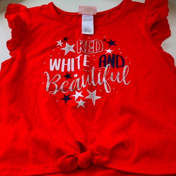 Red White and Blue Shorts and Shirt Combo - Picture 8 of 8